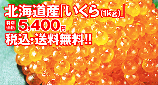 北海道産 いくら